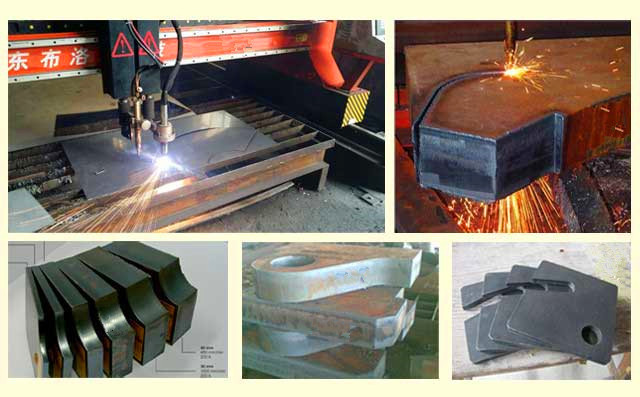 龍門數控火焰切割機切割樣件 龍門數控火焰切割機切割樣件