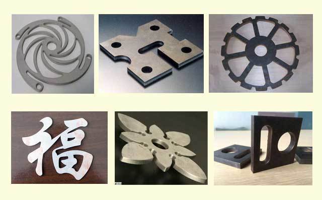 龍門式切割機切割樣件 龍門式切割機切割樣件