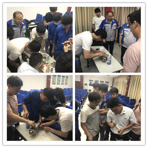 布洛爾公司定期舉行員工培訓 布洛爾公司定期舉行員工培訓